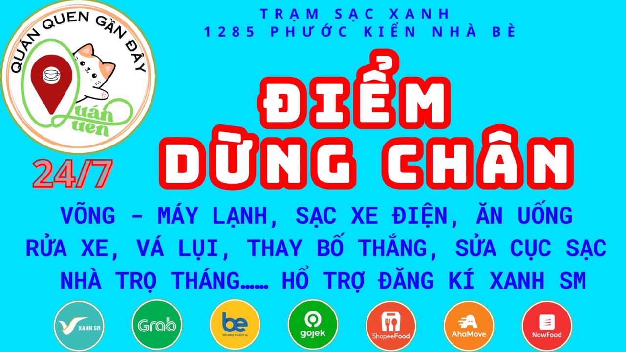 TRẠM SẠC XANH PHƯỚC KIỂN NHÀ BÈ