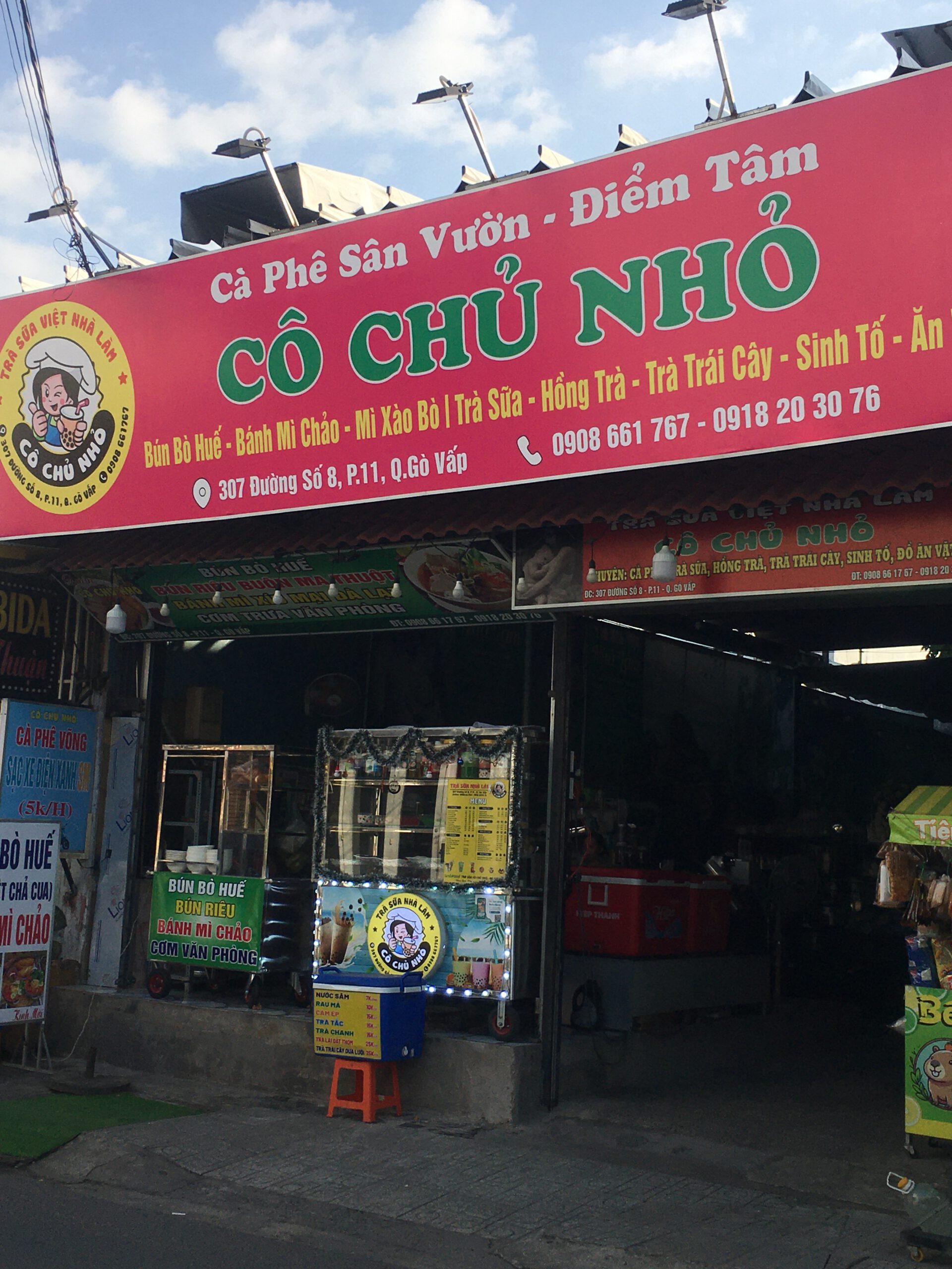 Cà Phê Sân Vườn- Trà Sữa Cô Chủ Nhỏ