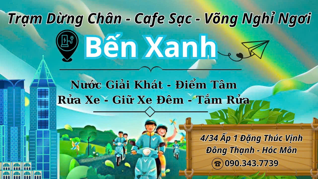 Quán Bến Xanh Xin Chào